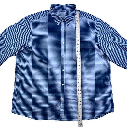 Vineyard Vines On The Go Performance Shirt Men 2XL Plaid Button Down Long Sleeve - Picture 9 of 10