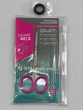 Staleks Pro Smart 40 Type 3 Professional Cuticle Scissors- Silver/Pink