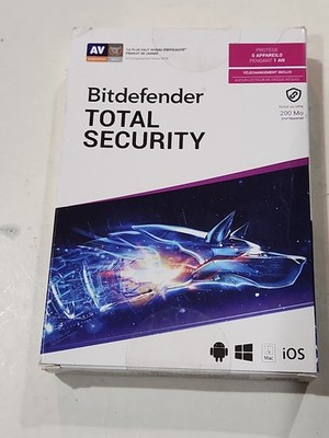 Bitdefender Total Security 2018 5 Devices 1 Year