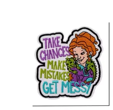 The Magic School Bus Ms Frizzle Patch, Iron On/Sew On
