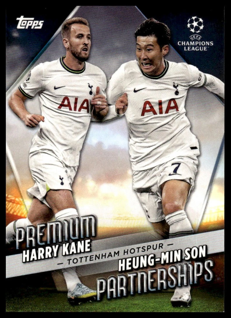 2022-23 Topps UEFA Club Competitions - Harry Kane Heung-Min Son