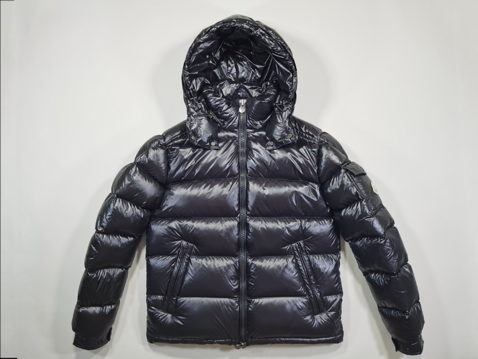 MONCLER Maya Logo-Appliquéd Quilted Shell Hooded Down Jacket