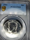 1964 Kennedy Half PCGS PR66