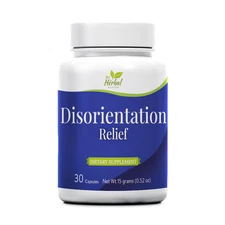 Disorientation Relief – Focus & Mental Clarity Support – 100% Herbal