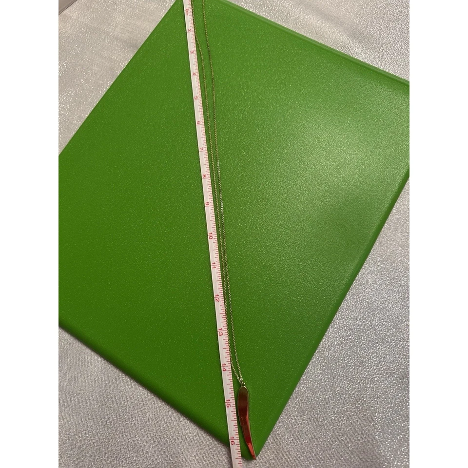 Collar de ala larga Victoria's Secret dorado bisutería estrás moda Foto 3 de 3