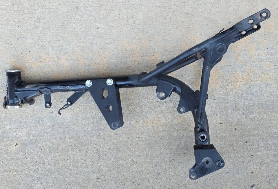 Cuadro Suzuki Jr50 Kawasaki Kdx50 con soportes de motor KDX JR 50 Foto 2 de 3