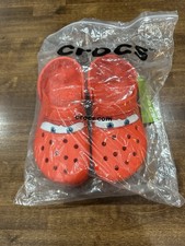 NEW Crocs Lightning McQueen - No Light Up - Mens 5 Womens 7 Disney Pixar M5 W7