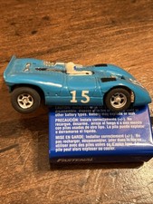 Rare Aurora AFX Blue Ferrari 612 Can-Am Magnatraction Ho Slot Car    9v