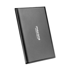 500GB Ultra Slim Portable External Hard Drive HDD with PC, Laptop, Grey