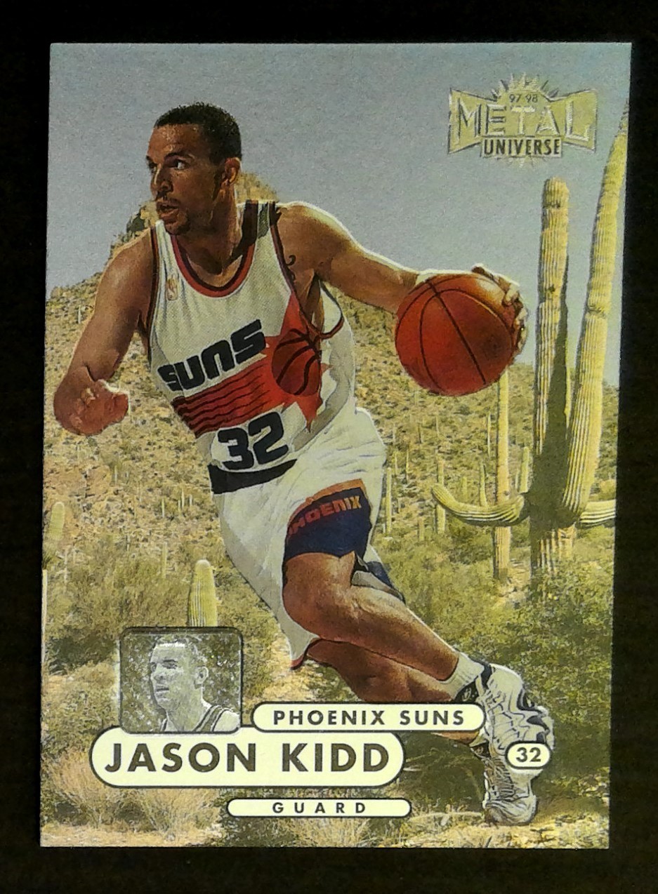 1997-98 Metal Universe Jason Kidd #47 Suns