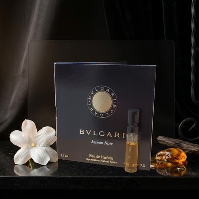Bvlgari Jasmin Noir Eau de Parfum EDP Sample Spray .05oz, 1.5ml *Discontinued*