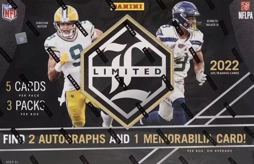 2022 Panini Limited NFL  Football Hobby Box SEALED BROCK PURDY