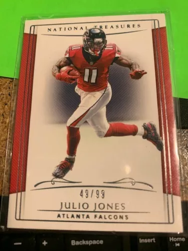 2018 PANINI NATIONAL TREASURES JULIO JONES 49/99 ~ #8 