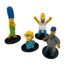 Greenbrier International Inc The Simpsons Family Mini Figure Lot 4 Coach Marge