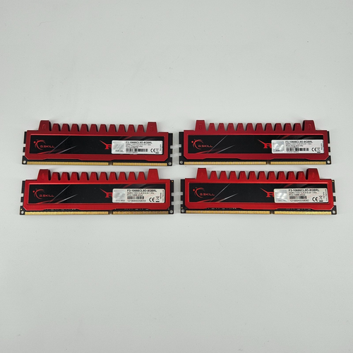 G Skill Ripjaws X F3-10666CL9D-8GBRL DDR3 PC3-10666 4 x 4GB = 16GB Desktop RAM