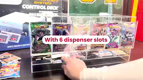 Booster Pack Dispenser 6 Slot für Pokemon, MTG, Lorcana, Yugioh, One Piece - Acr - Bild 4 von 12