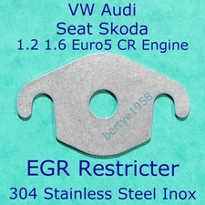 EGR Valve Restricter Plate For 1.2L & 1.6 TDi CR VW Seat Skoda Audi Golf A1 A3 