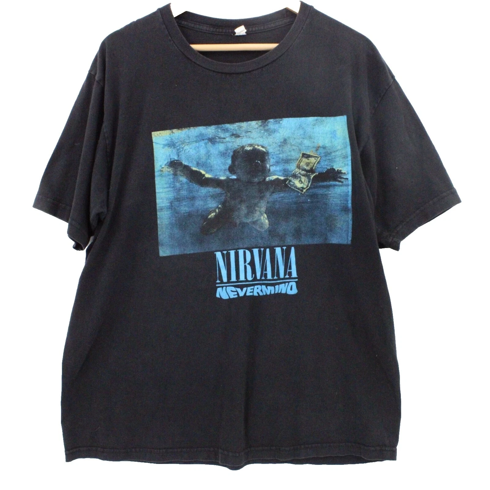 Camisas para hombre negras talla XL Nirvana