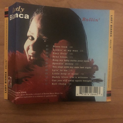 LADY BIANCA - ROLLIN CD (NO JEWEL CASE) CD & SLEEVE - Picture 3 of 4