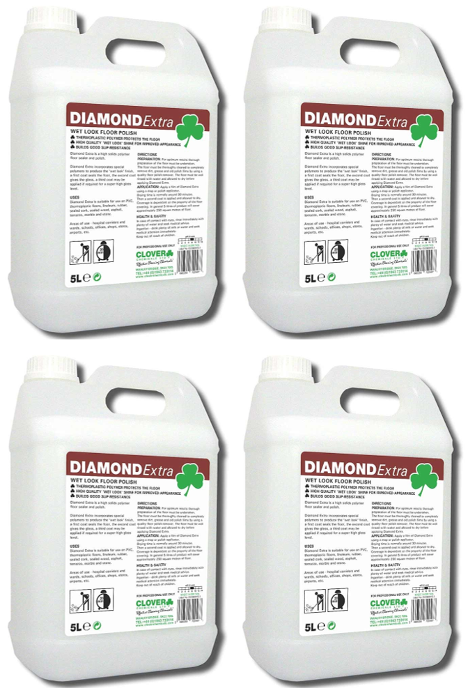 Wooden / Laminate Floor Polish Shiny Glossy Wet Look "Premium Quality