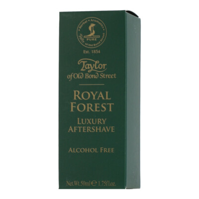 Taylor of Old Bond Street - RoyalForest Luxury Aftershave Alcohol Free 50ml