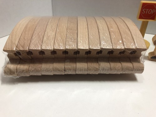 Lot KidKraft Wooden Train Car People Accessories Wood Track - Picture 3 of 9