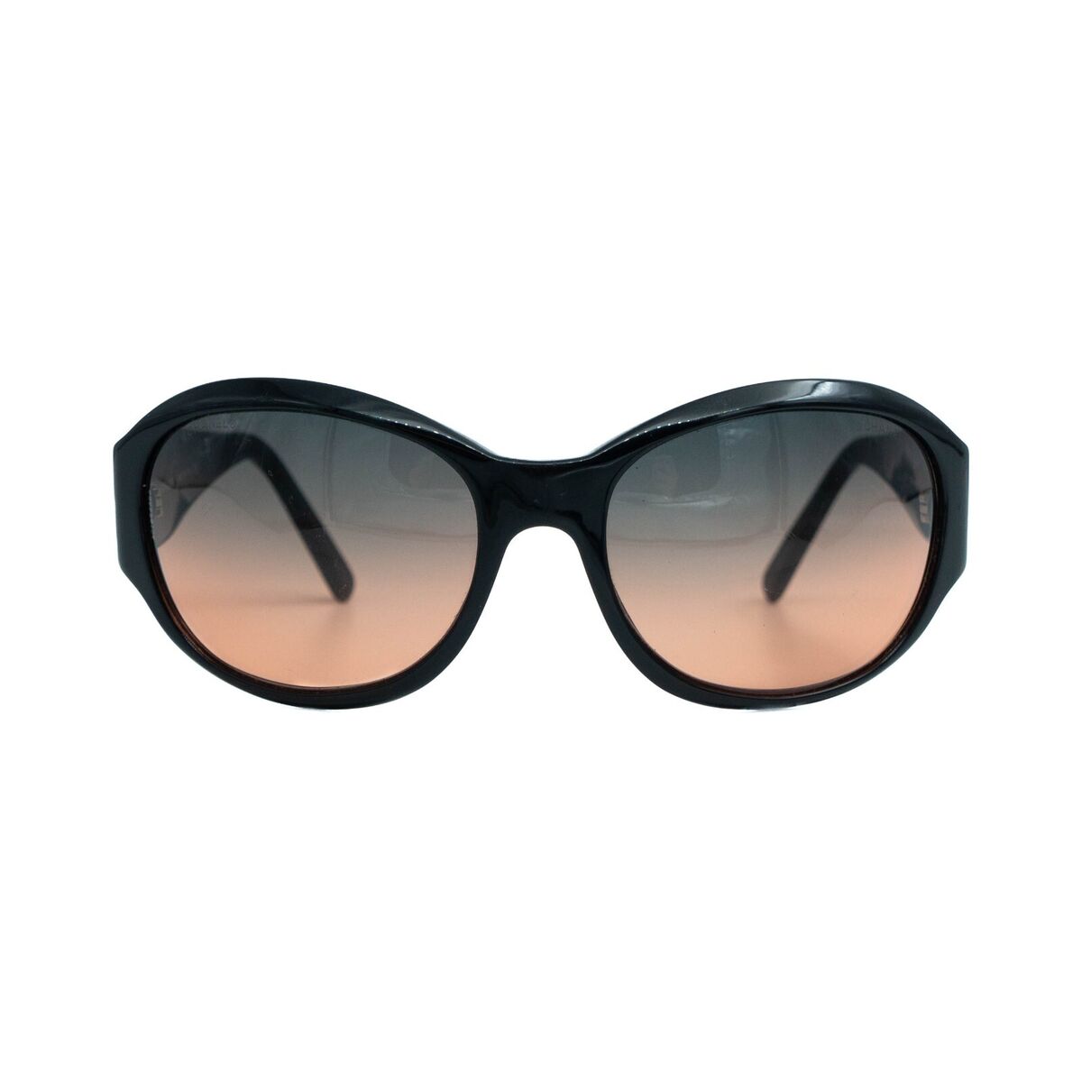 CHANEL 5070 CC Orange Logo Black Sunglasses Vintage 00s | eBay