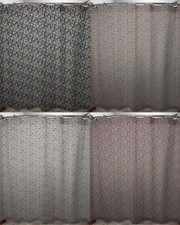 Birds  Butterflies in Blooms Shower Curtain 4 Colors Available 