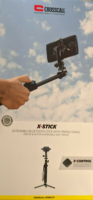 Crosscall X-STICK Teleskopstange für Action-X3/Core-X3/Trekker-X4 Schwarz 