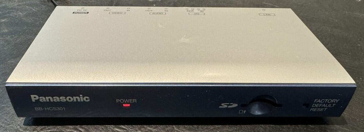 Panasonic BB-HCS301A Network Camera Server Video Server Syst