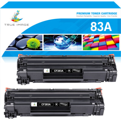 2 Toner für HP LaserJet Pro MFP M125nw M125rnw M126a M127fw M128fp CF283A 83A