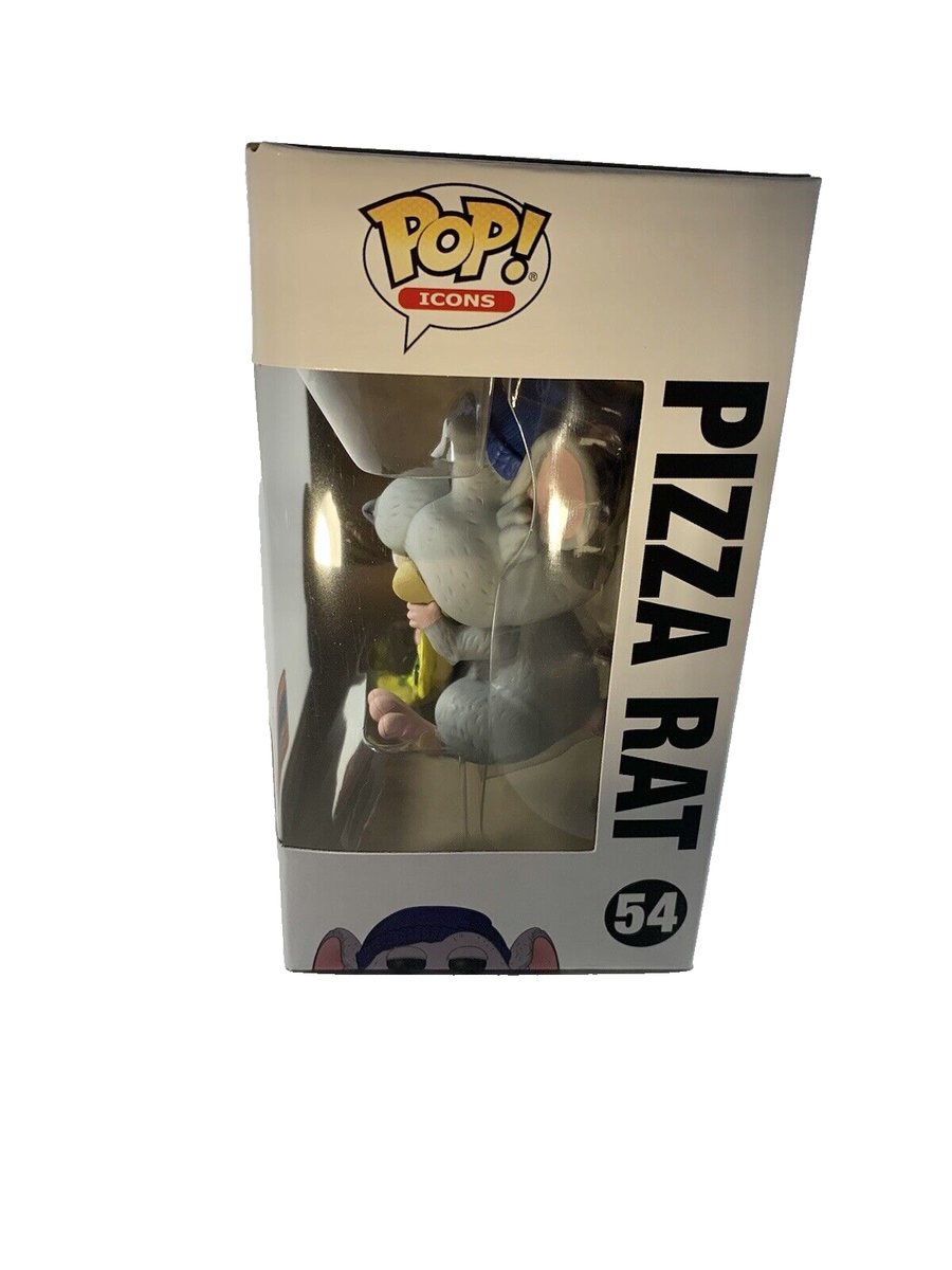 PoP! Icons PIZZA RAT with BLUE HAT #54 Funko Exclusive 2020 Fall