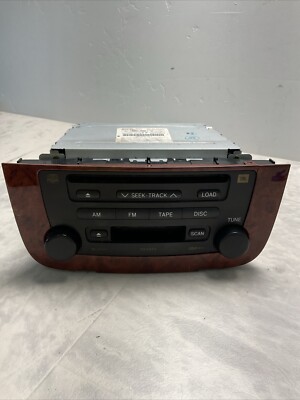 2001-2007 Toyota Highlander CD Radio Cassette Tape Player Stereo JBL 86120-48480
