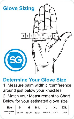 SG Pack of 5 Men Cabretta Leather Golf Gloves Tennis Gloves Great Value 4 money - Picture 2 of 8