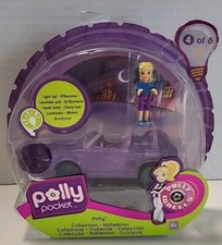 Polly Pocket Mattel 2008 Collection Polly Wheels Doll 1.5po