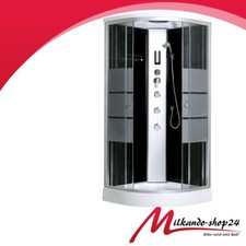 Duschtempel Dusche 90x90 cm fertigdusche komplettdusche duschkabine wanne Led