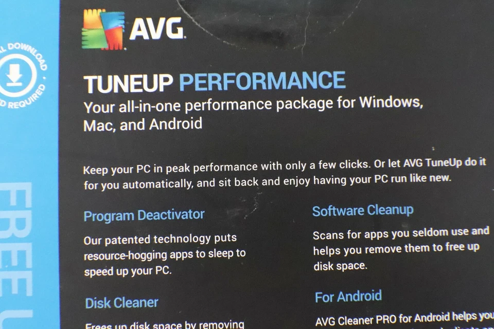 New Avast AVG TuneUp Performance 5 Multi-Devices Mac Windows and Androids - Image 3 of 4