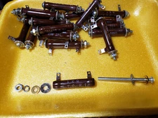 20 POWER RESISTOR 1000 Ohm 1K 7W Ceramic Wirewound MICA Washer VTG tube amp era