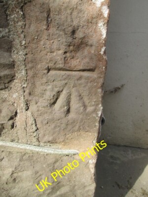 Photo 6x4 Ordnance Survey Cut Mark Sandford/SS8202 This OS cut mark can  c2015