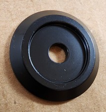 BODY BOLT WASHER 10 PC Aluminum Black Finish Racing Body Fastener  1/4"x1 1/4"