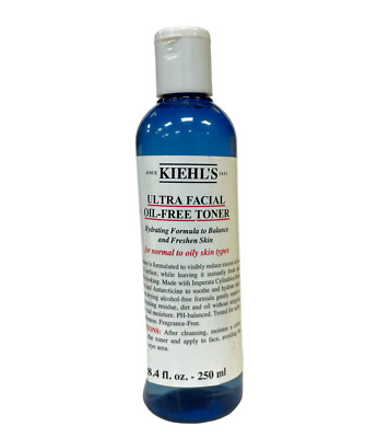 Kiehl's Ultra Facial Oil Free Toner (8.4oz / 250mL) Bottle Slightly Dented NEW