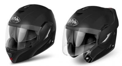 Airoh Rev Black Mat Flip-Up Motorcycle Helmet Size XS S M L XL XXL Modular Helm