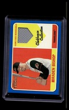 2018 Topps Heritage Minor Braden Bishop Clubhouse Collection Relics Blue 96/99