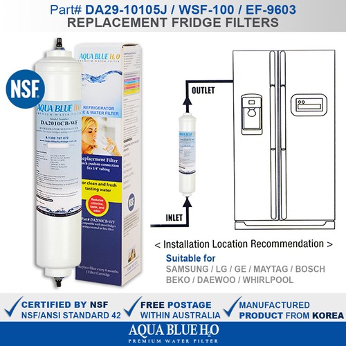 Westinghouse Fridge Water Filter for WSE6970SA, WSE6970SF, WSE6970WA