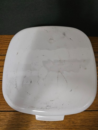 VINTAGE CORNING WARE A-5-B 5QT.(1975) COUNTRY FESTIVAL BLUEBIRDS CASSEROLE/LID - Picture 7 of 11