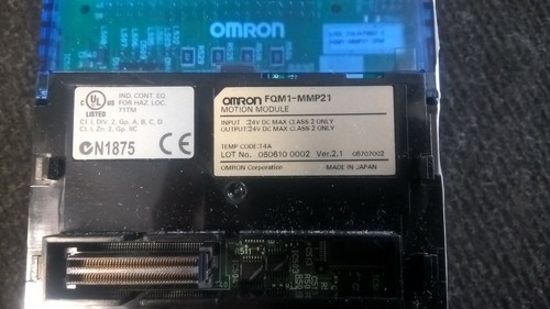 FQM1-MMP21 PLC OMRON - Picture 2 of 3