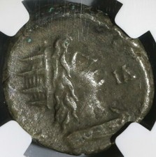 129 NGC Ch VF Hadrian Egypt Alexandria Tetradrachm Helios Sun God (21091703C)