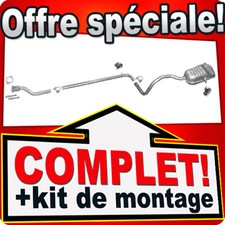 Tube d'échappement Renault MEGANE