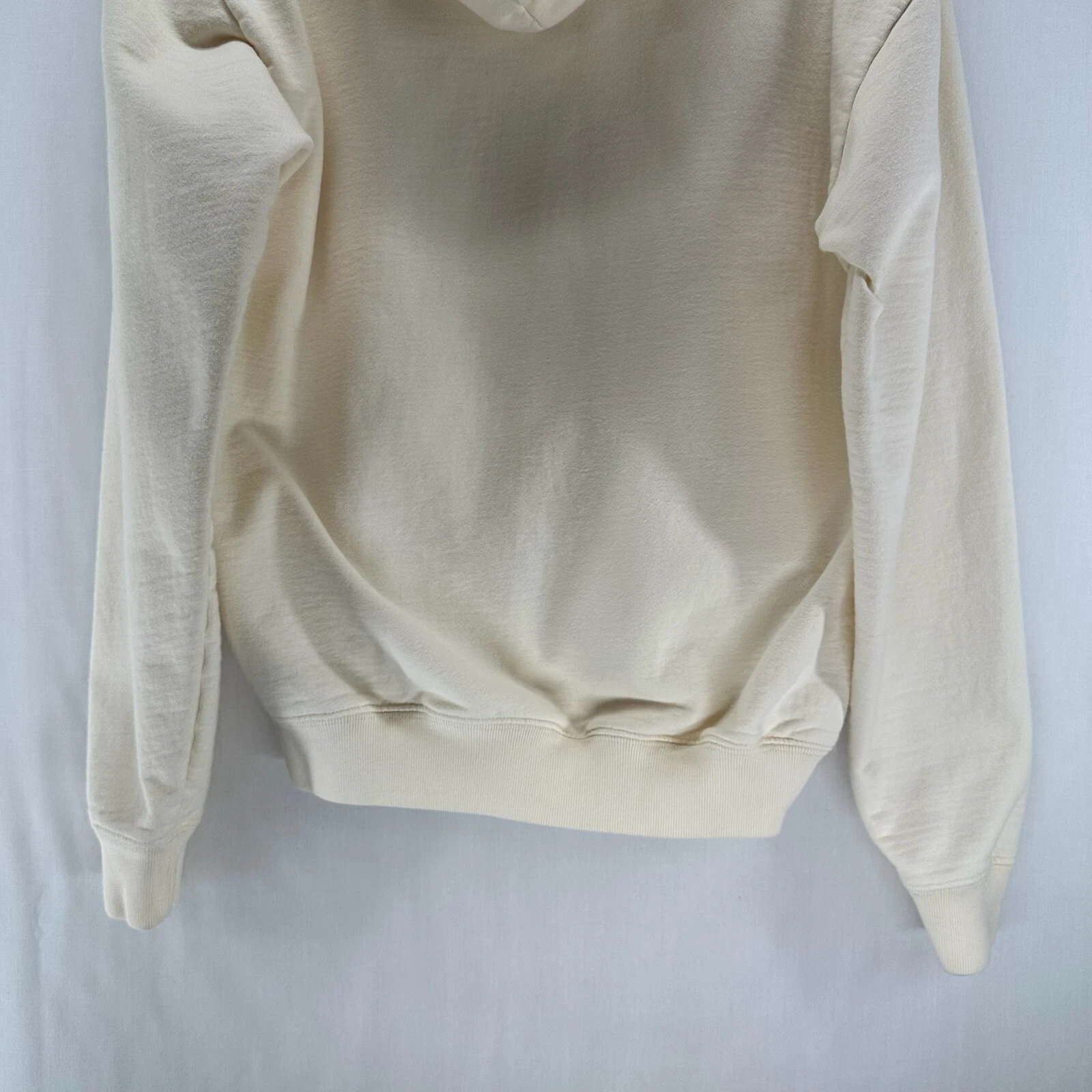 OFF WHITE Golf Wang Felpa con Cappuccio Uomo Taglia S Logo Scritto Manica Lunga Pullover Off White