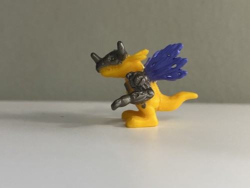 MetalGreymon Deluxe Micro Playset Figure Digimon Toy Bandai 1" - Picture 6 of 6